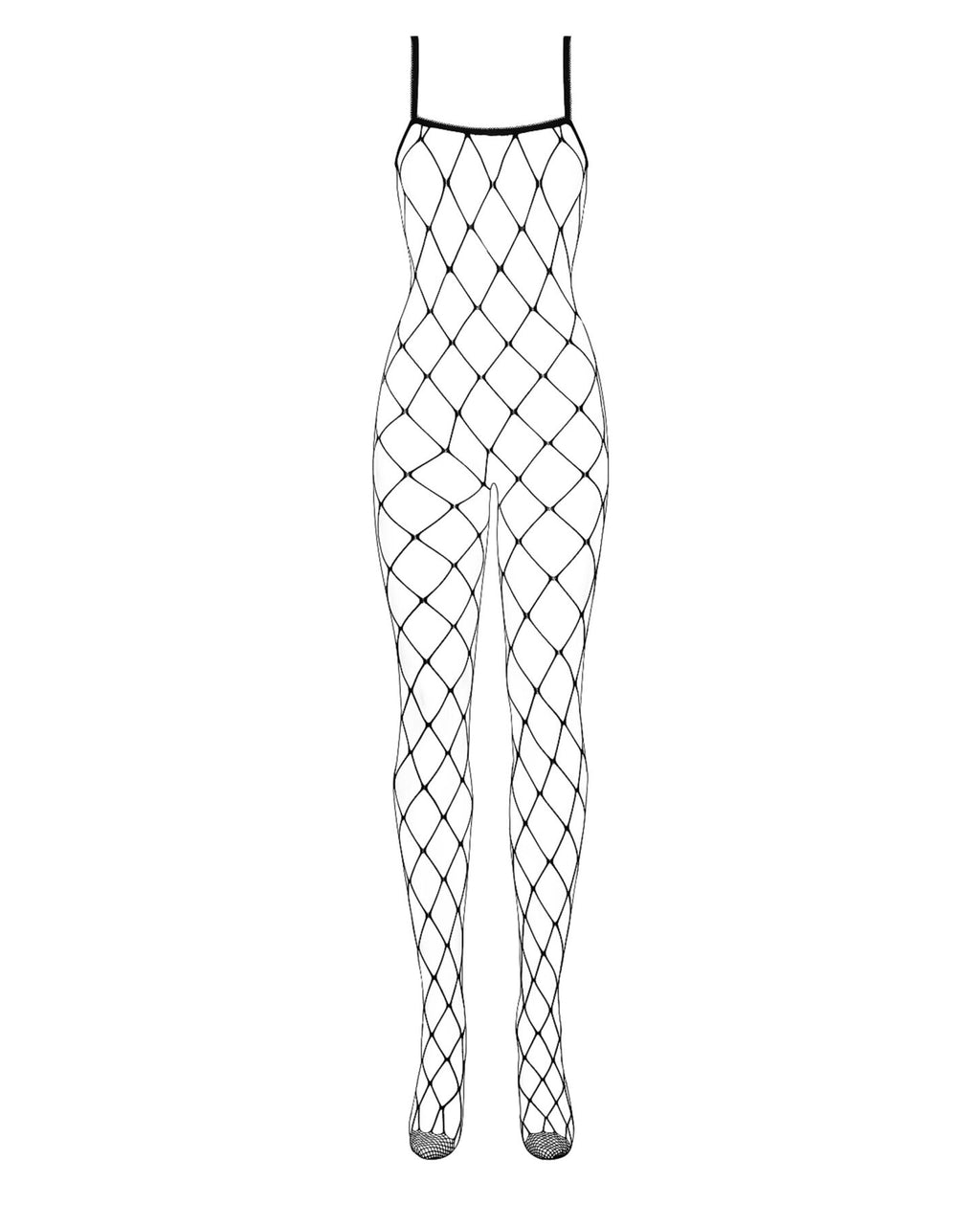 Бодістокінг з великим вічком і відкритими грудьми Obsessive Bodystocking N102