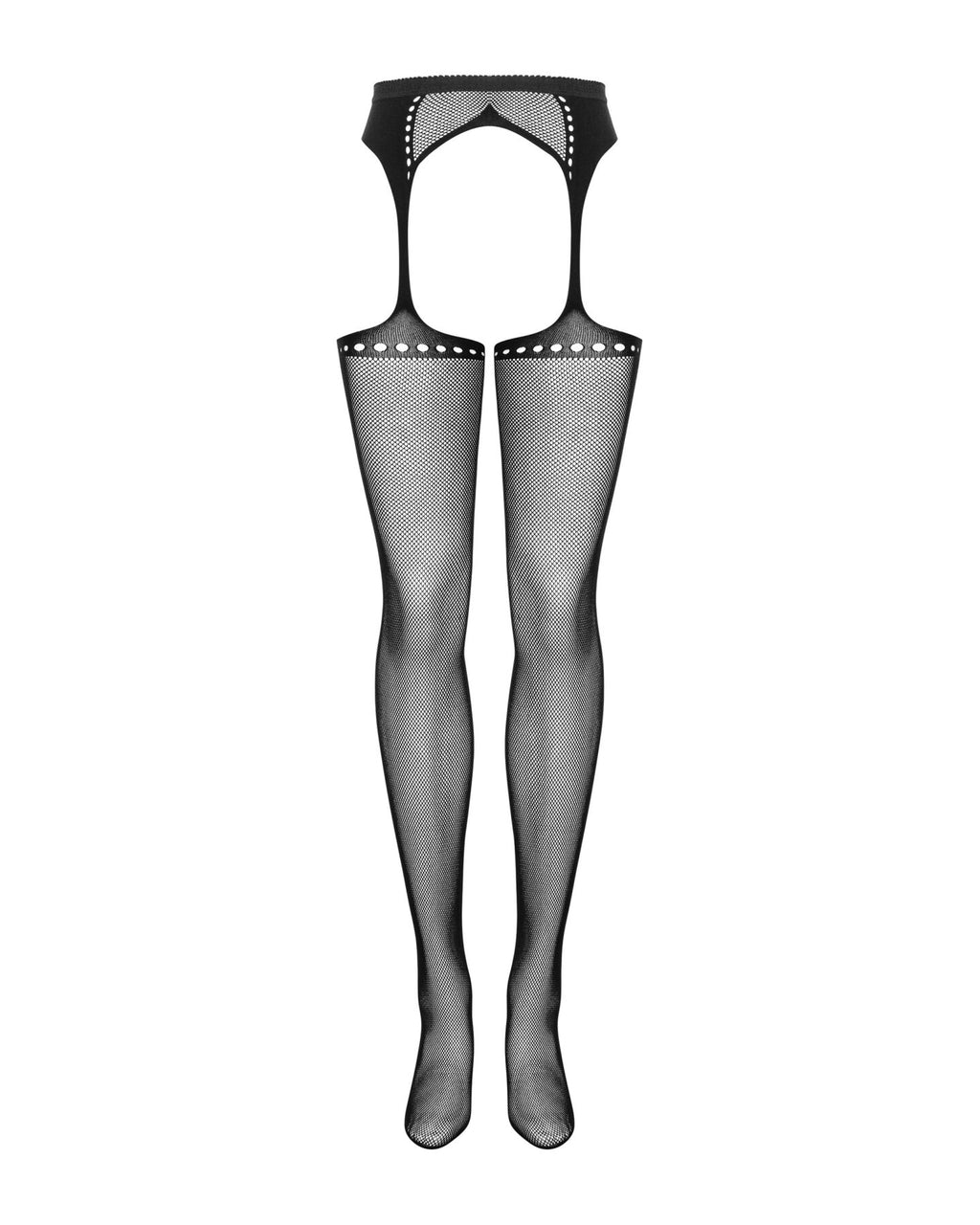 Сітчасті панчохи-стокінги зі стрілкою Obsessive Garter stockings S314