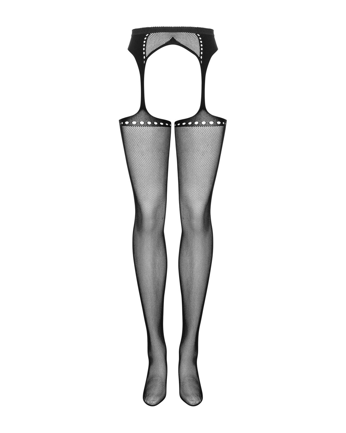 Сітчасті панчохи-стокінги зі стрілкою Obsessive Garter stockings S314