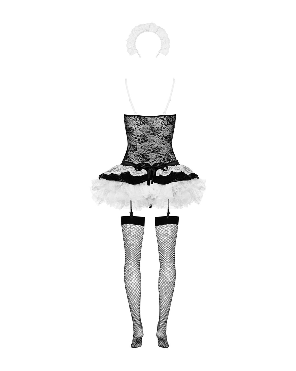 Еротичний костюм покоївки зі спідницею Obsessive Housemaid