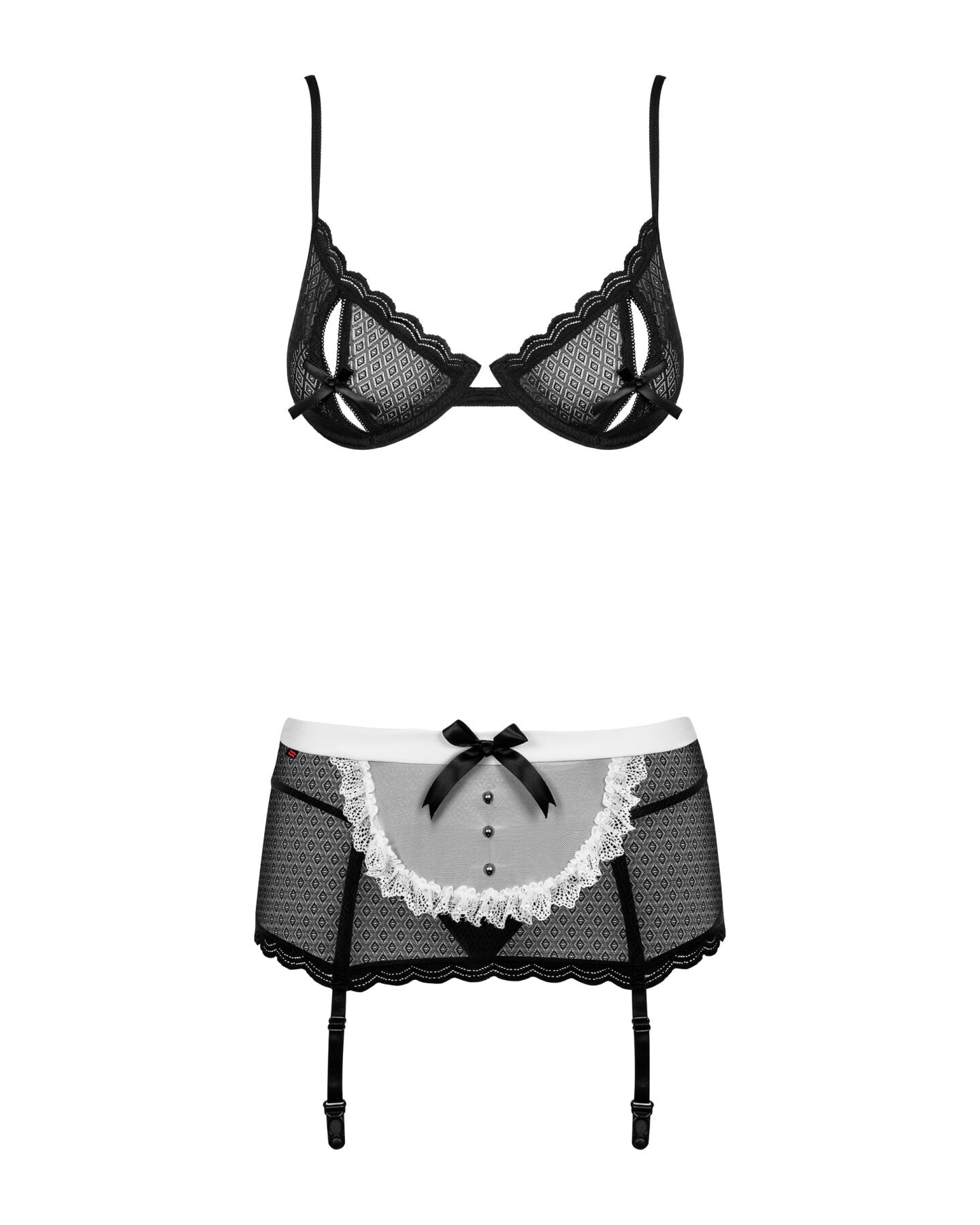 Еротичний костюм покоївки Obsessive Maidme
