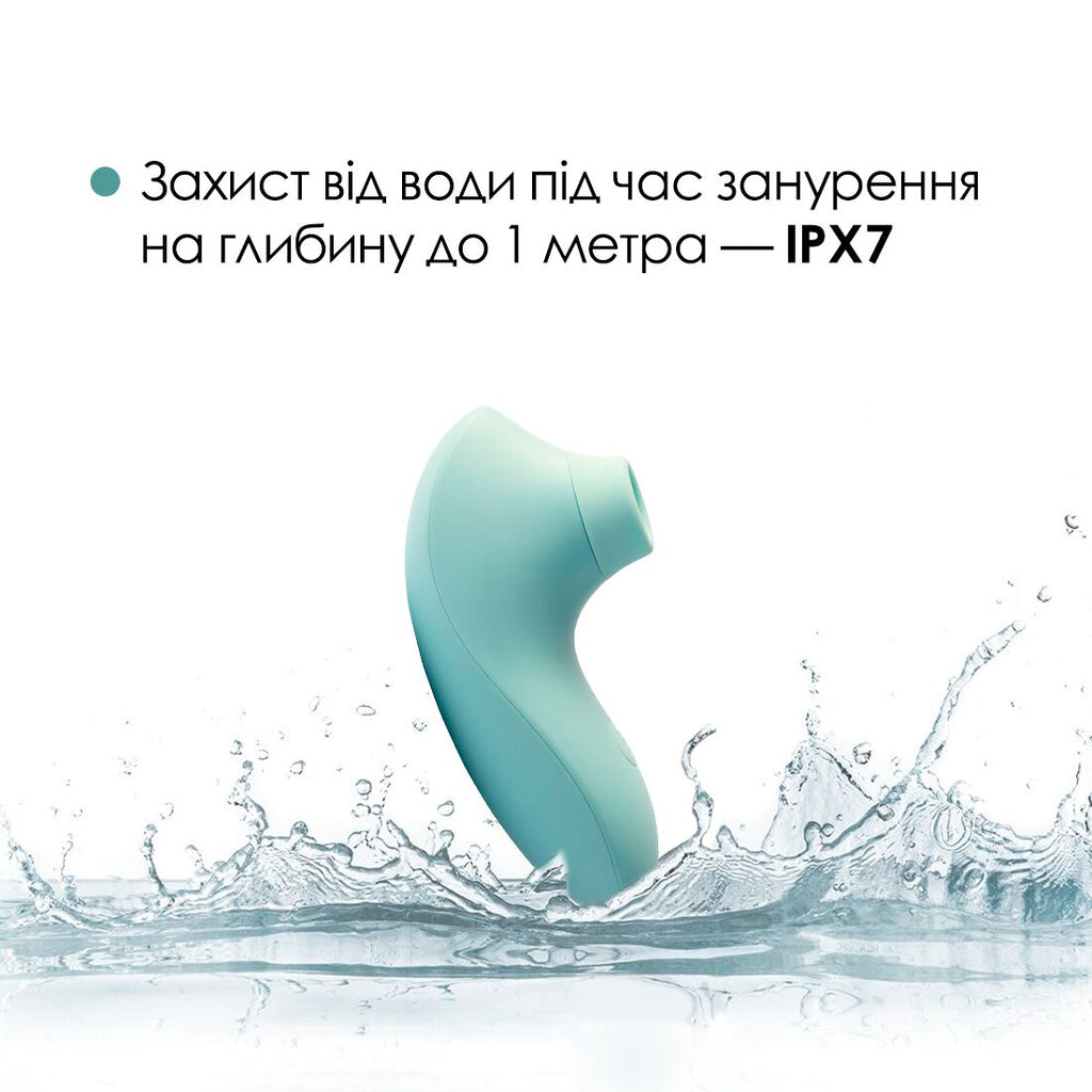 Вакуумний стимулятор Svakom Pulse Lite Neo Seafoam