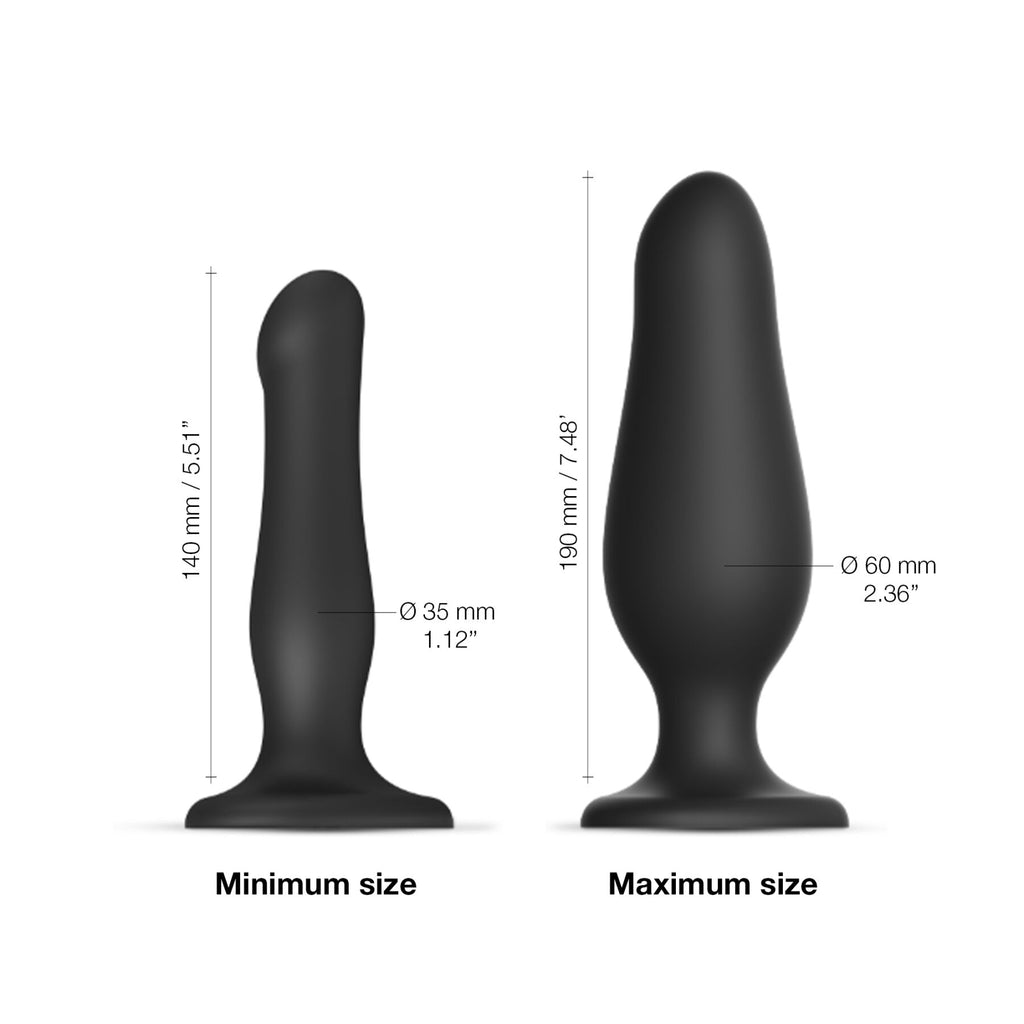 Надувний фалоімітатор Strap-On-Me INFLATABLE DILDO PLUG