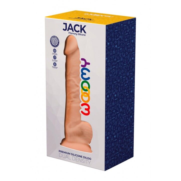 Силіконовий фалоімітатор Wooomy Jack