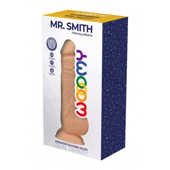 Силіконовий фалоімітатор Wooomy Mr.Smith
