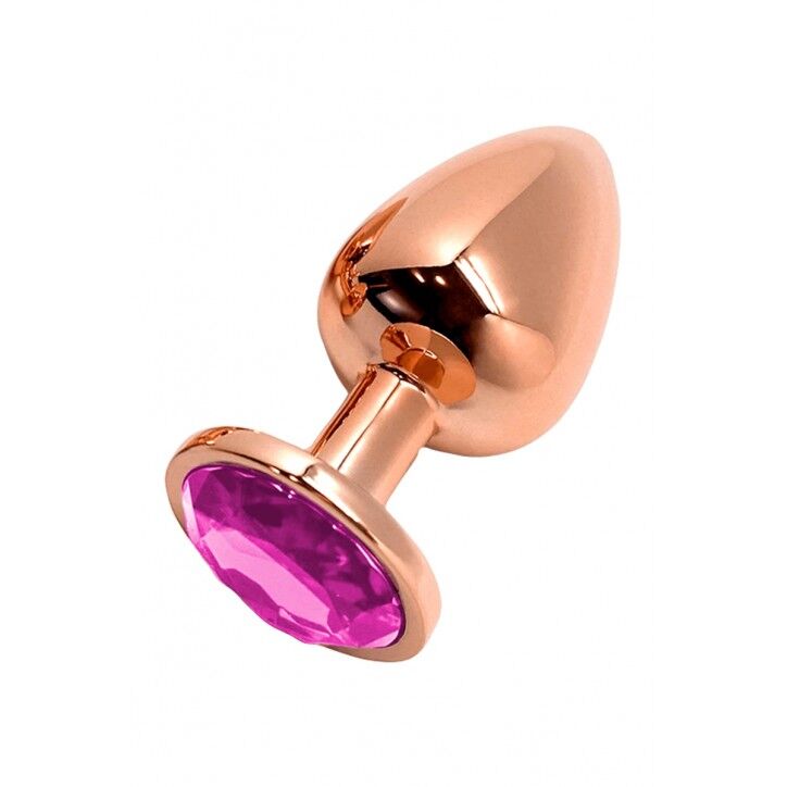 Металева анальна пробка Wooomy Tralalo Metal Plug Tralalo Metal Plug Magenta