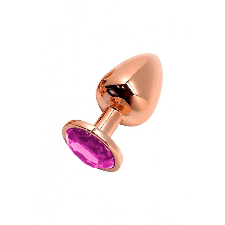 Металева анальна пробка Wooomy Tralalo Metal Plug Tralalo Metal Plug Magenta