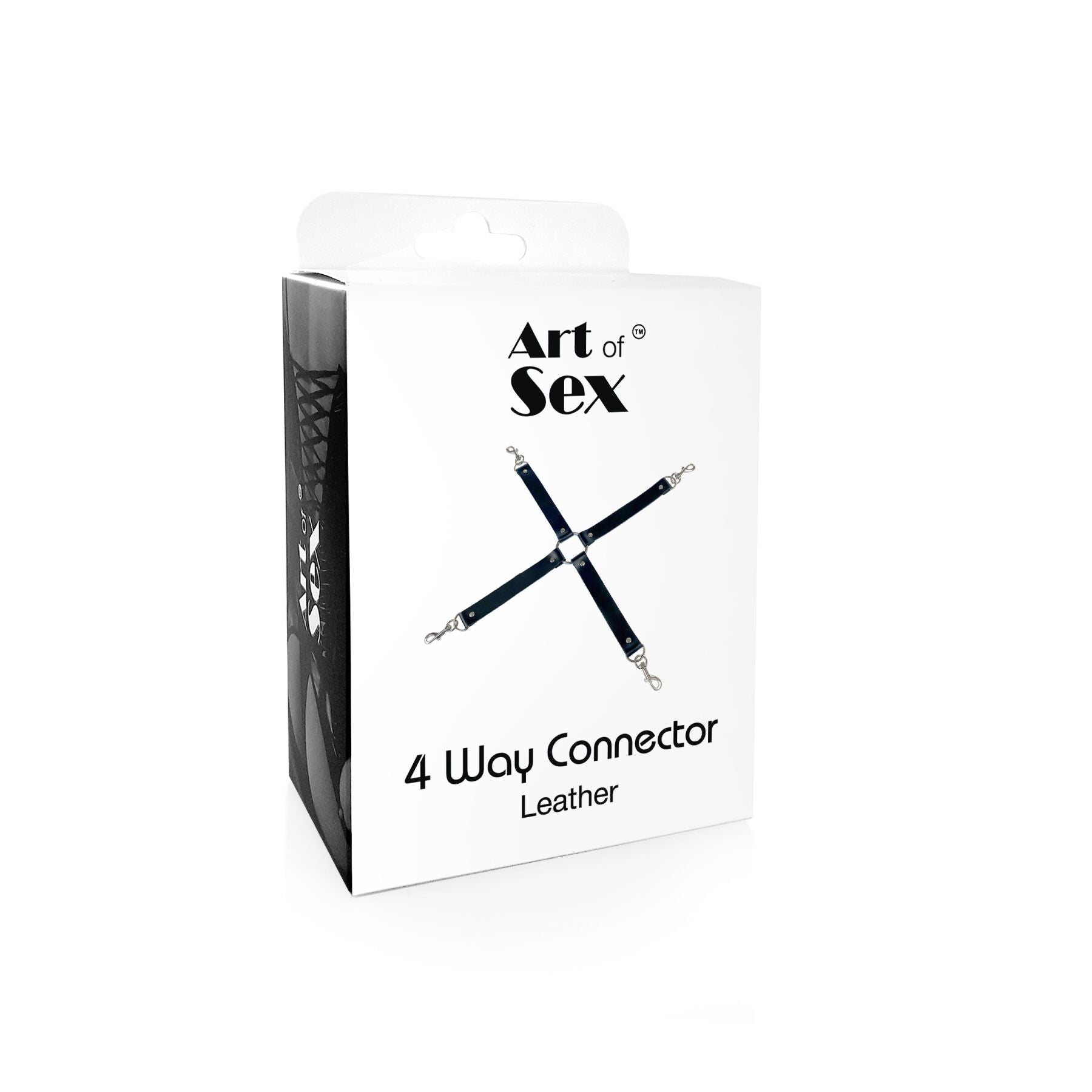 Хрестовина з натуральної шкіри Art of Sex 4 Way Connector