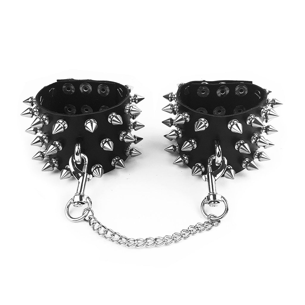 Наручники з шипами Art of Sex Spiked Leather Handcuffs