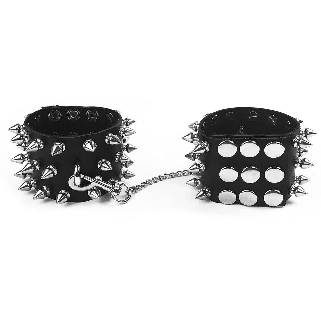 Наручники з шипами Art of Sex Spiked Leather Handcuffs