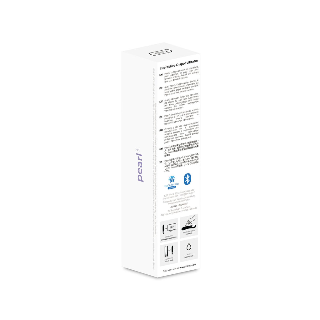 Інтерактивний вібростимулятор точки G Kiiroo Pearl 3