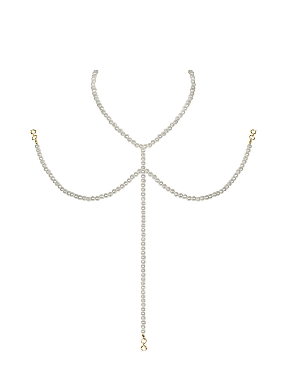 Намисто під перлини на декольте Obsessive A757 necklace