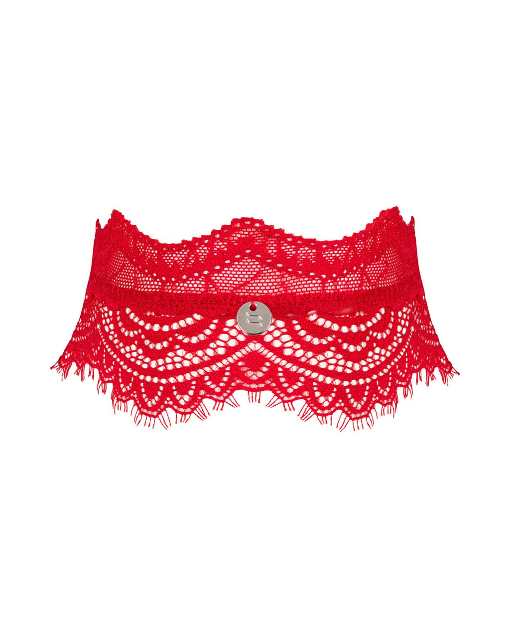 Широкий мереживний чокер Obsessive Bergamore choker