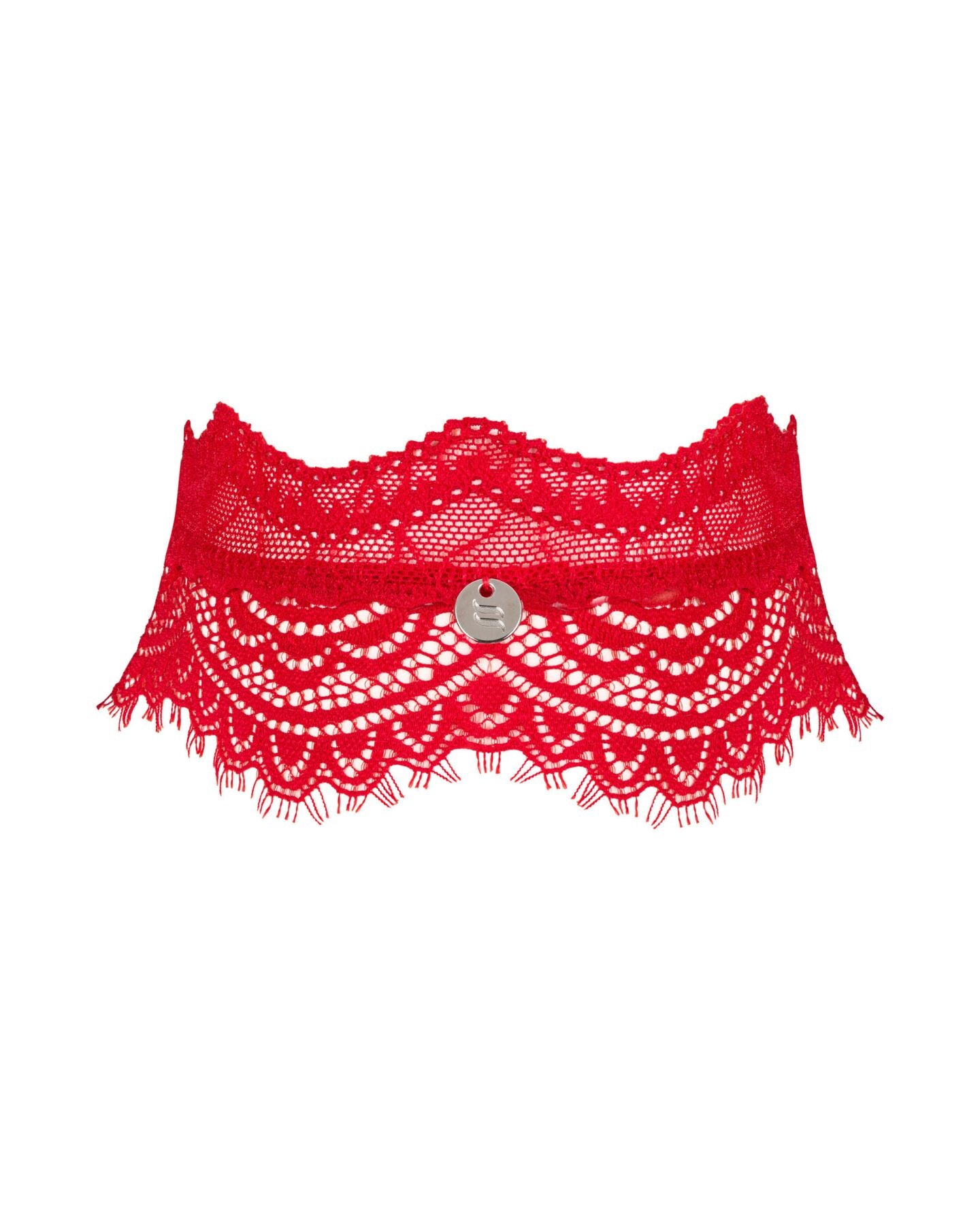 Широкий мереживний чокер Obsessive Bergamore choker