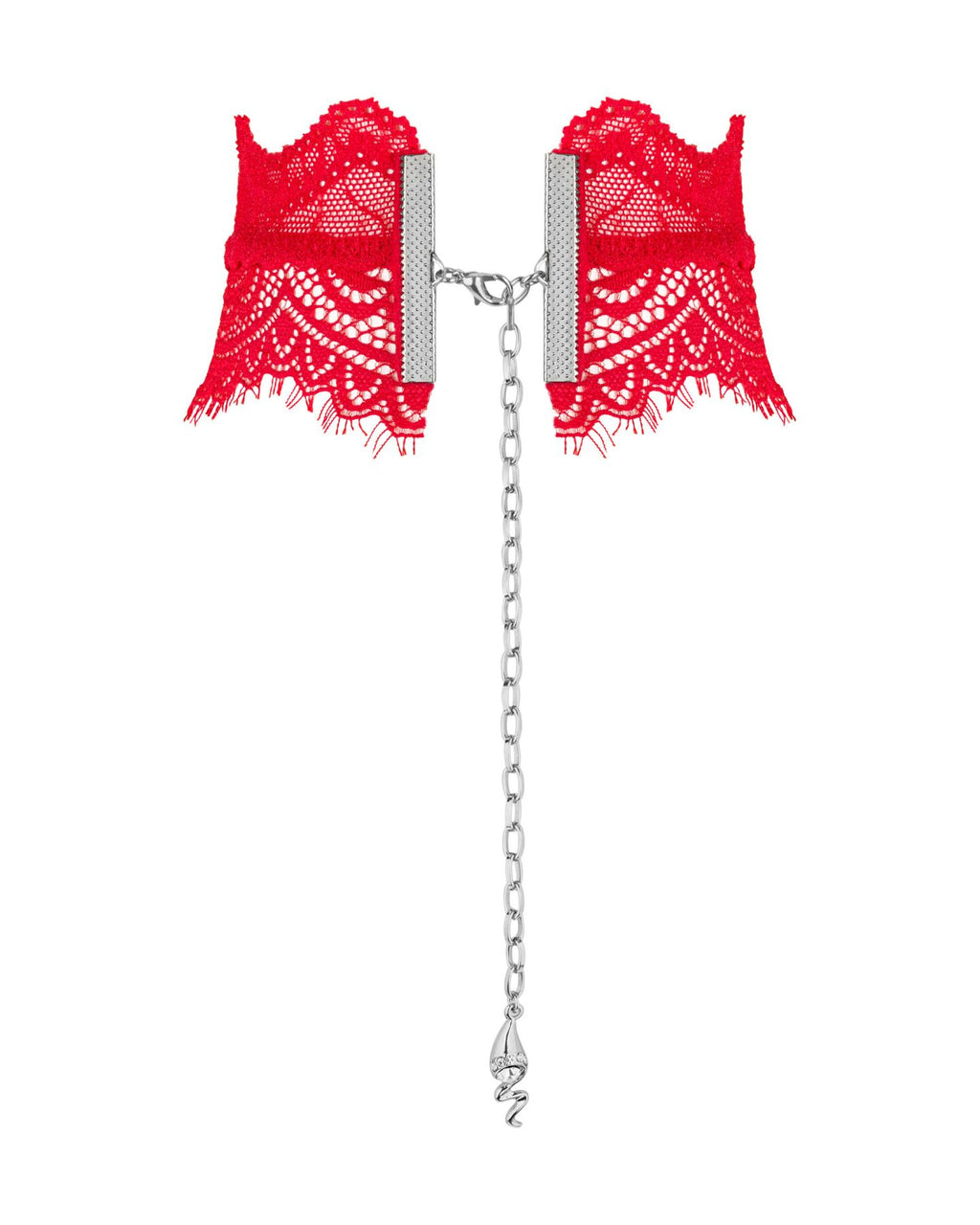 Широкий мереживний чокер Obsessive Bergamore choker
