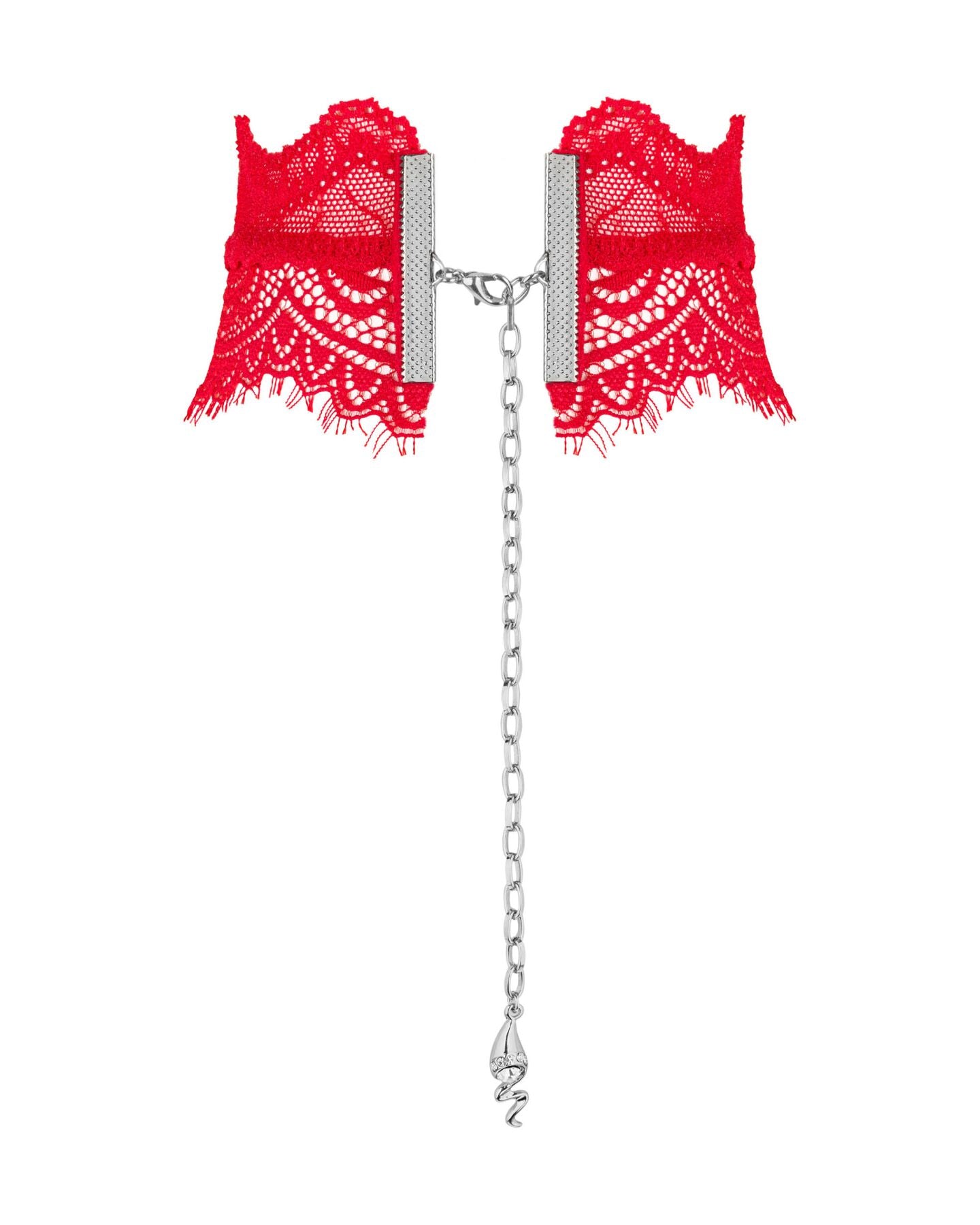 Широкий мереживний чокер Obsessive Bergamore choker