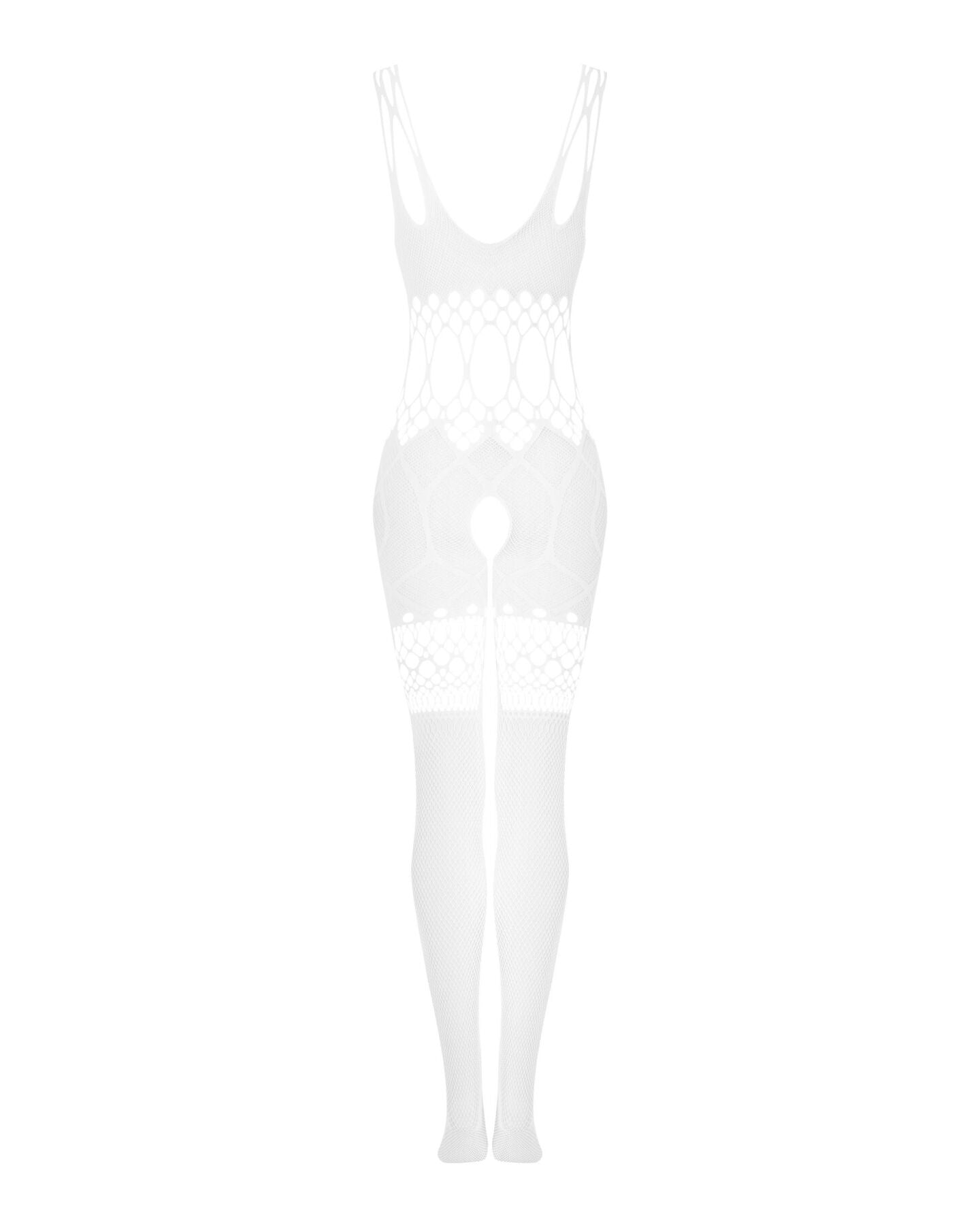 Сітчастий бодістокінг з імітацією топа та шортів Obsessive Bodystocking