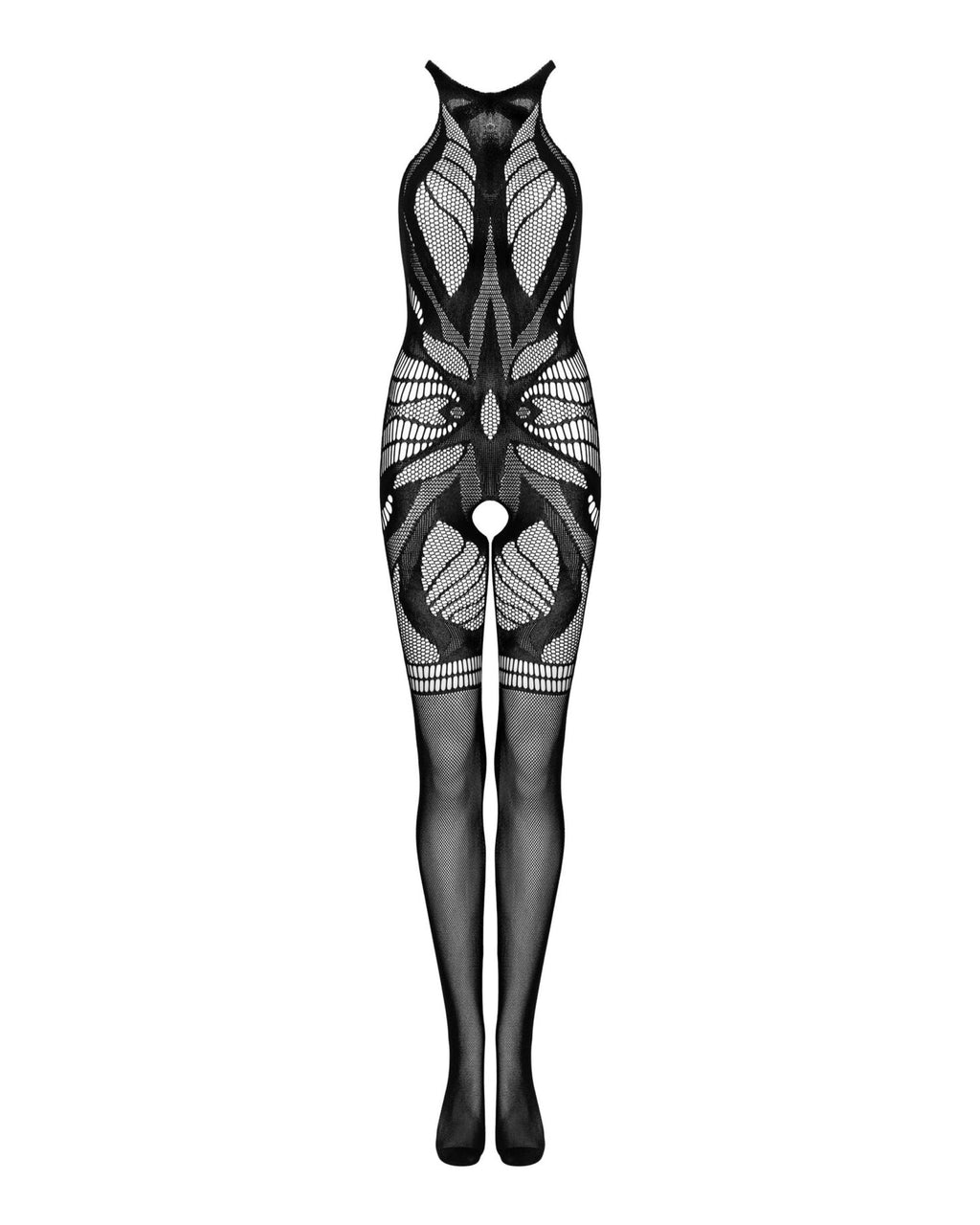 Сітчастий бодістокінг без рукавів Obsessive Bodystocking G331