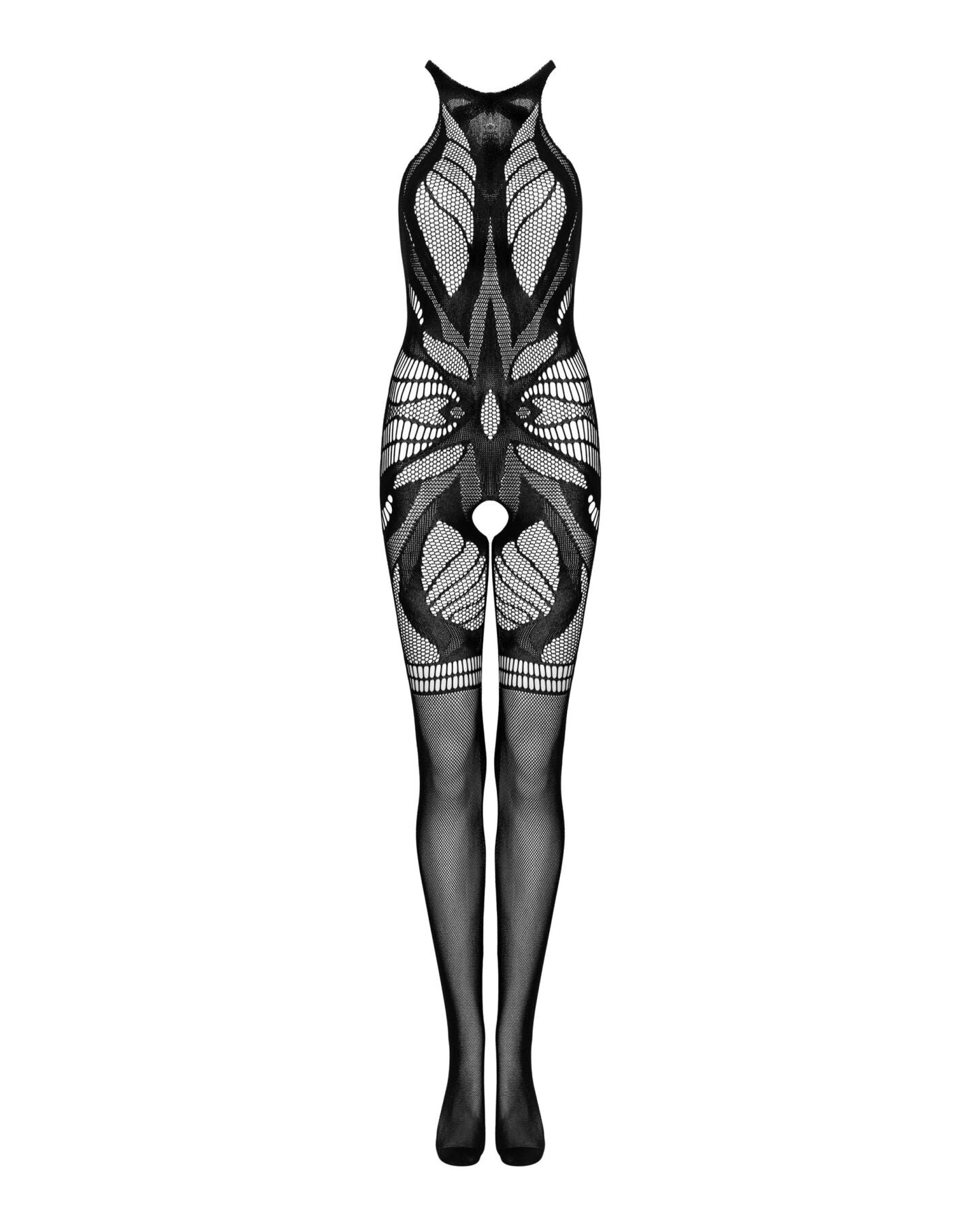 Сітчастий бодістокінг без рукавів Obsessive Bodystocking G331