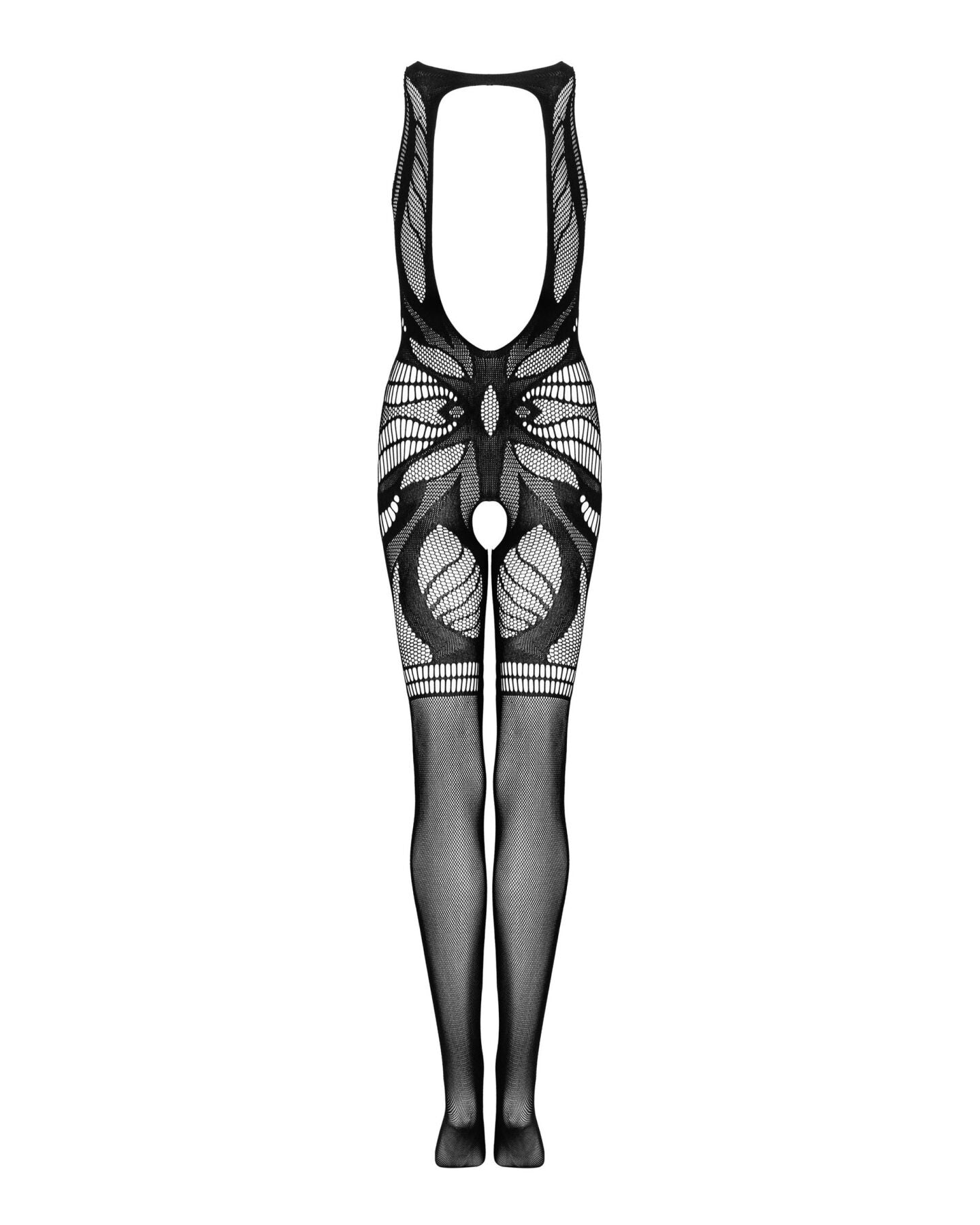 Сітчастий бодістокінг без рукавів Obsessive Bodystocking G331
