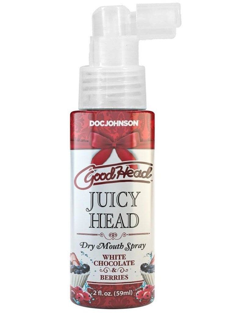Зволожувальний спрей оральний Doc Johnson GoodHead - Juicy Head - White Chocolate and Berries