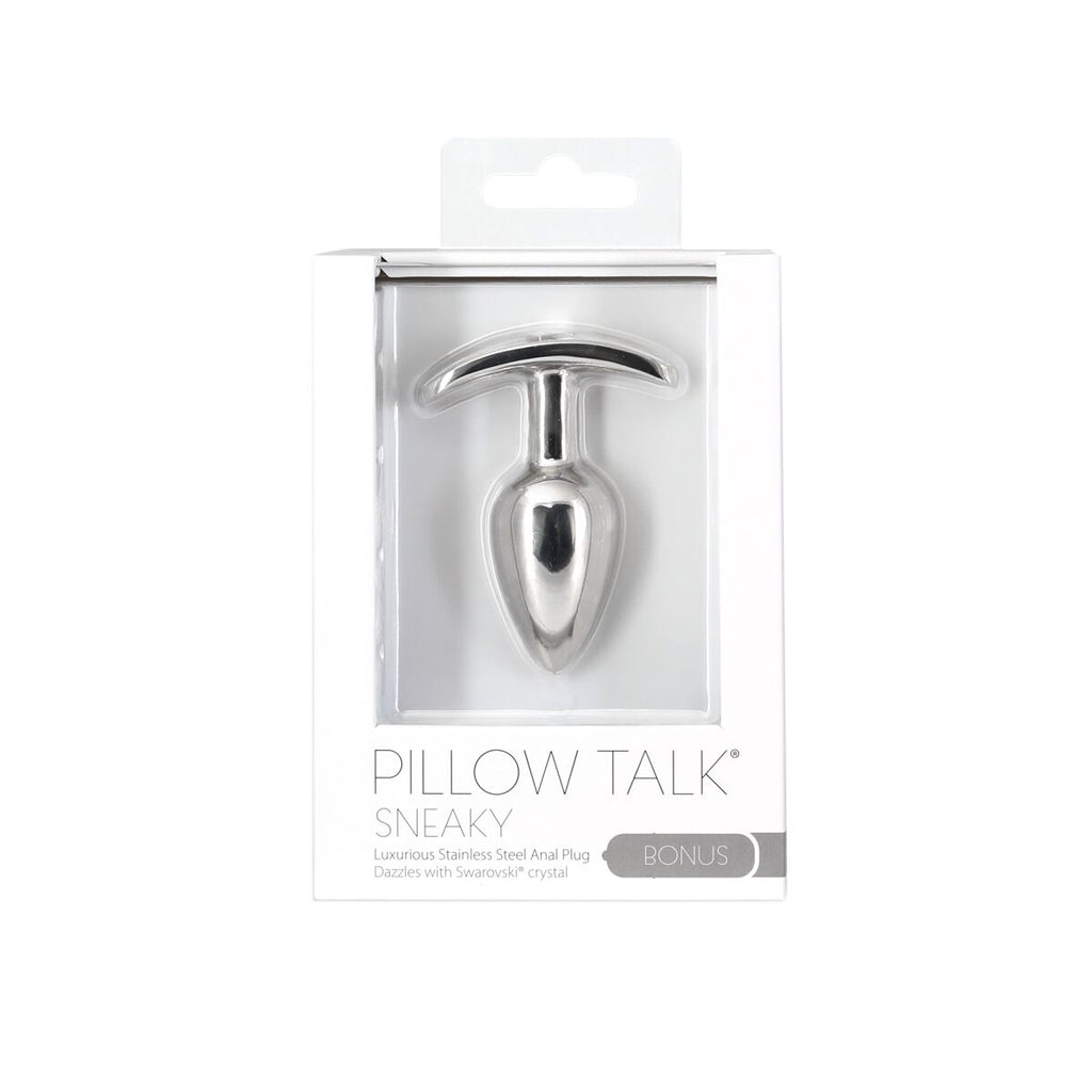Анальна пробка Pillow Talk Sneaky Luxurious Stainless