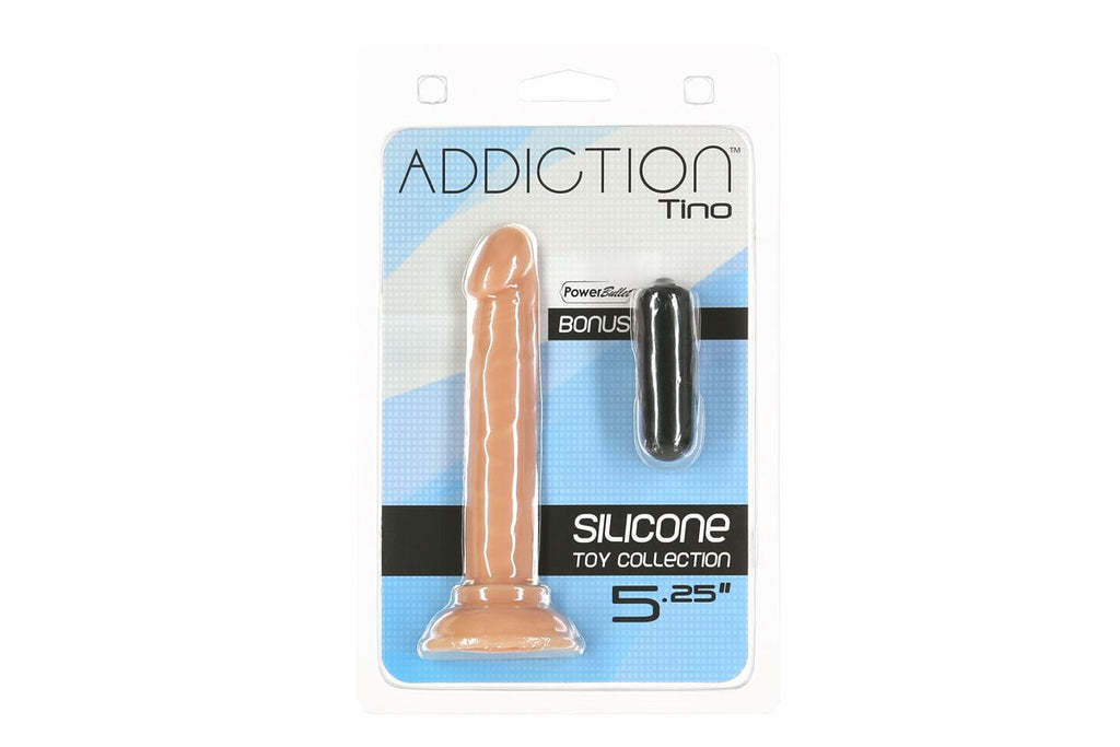 Фалоімітатор ADDICTION Tino 5.25″ Silicone Dildo