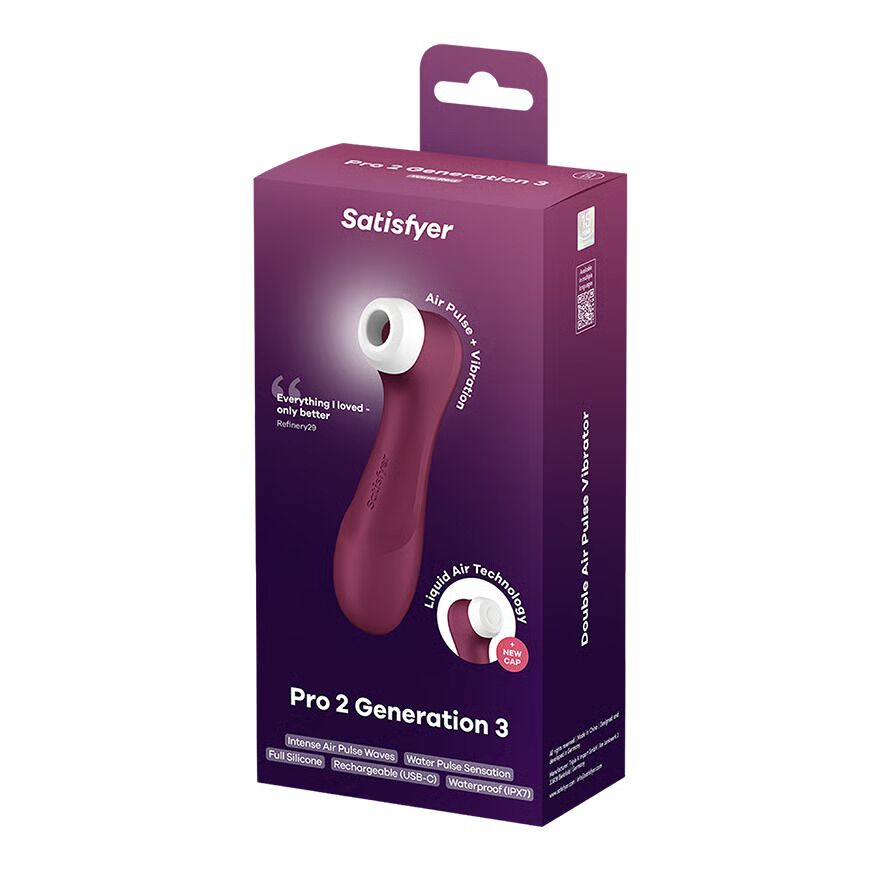 Вакуумний кліторальний стимулятор Satisfyer Pro 2 Generation 3 with Liquid Air