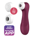 Вакуумний кліторальний стимулятор Satisfyer Pro 2 Generation 3 with Liquid Air Connect App