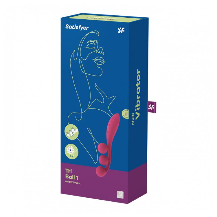 Універсальний вібратор Satisfyer Tri Ball 1