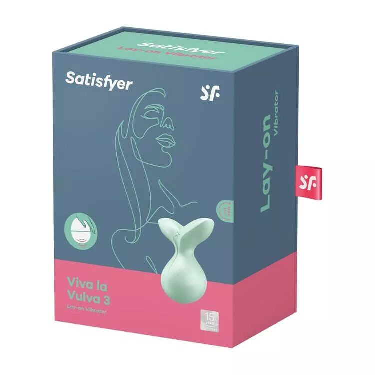 Мінівібромасажер Satisfyer Viva la Vulva 3