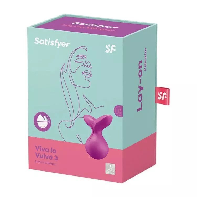 Мінівібромасажер Satisfyer Viva la Vulva 3