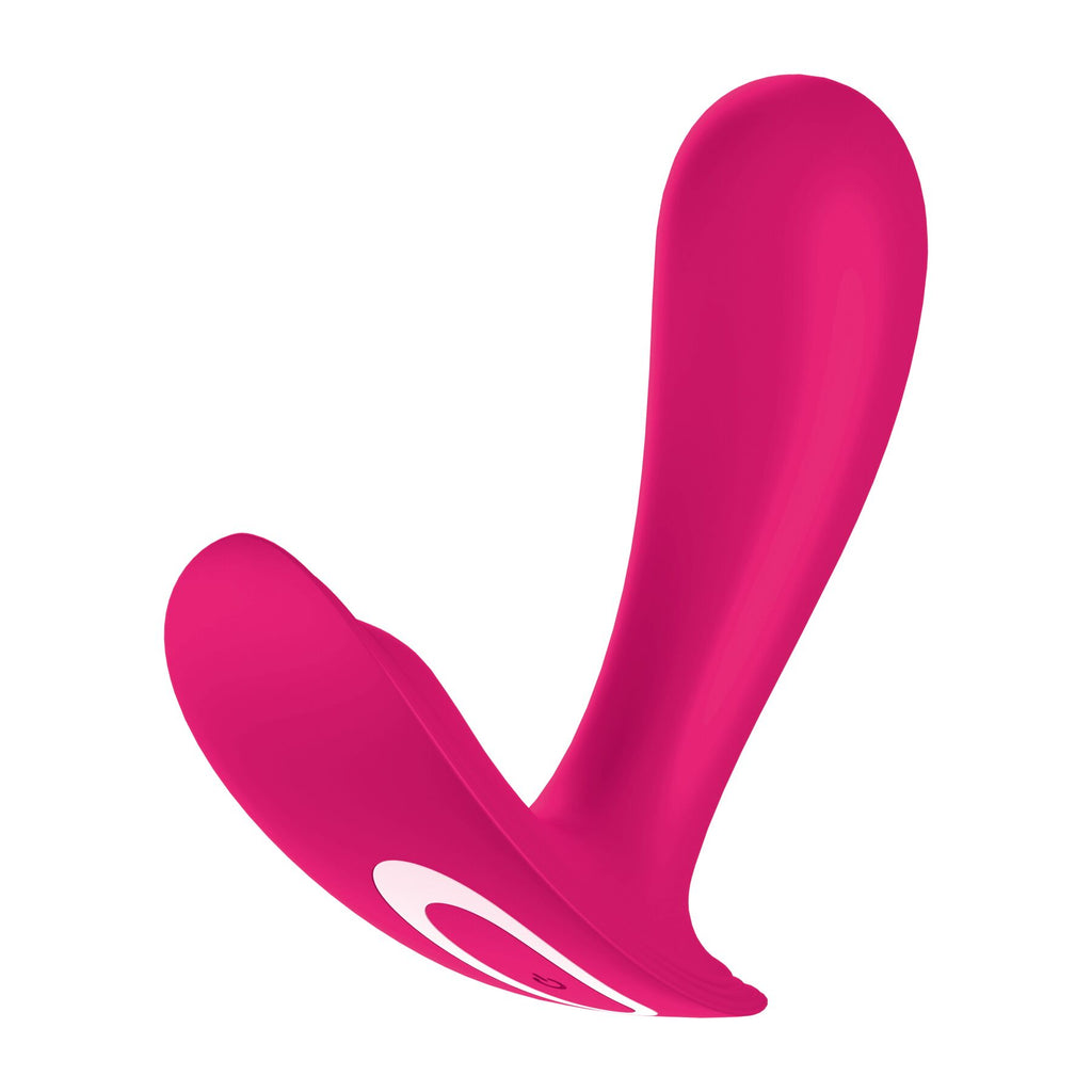 Смарт-вібратор у трусики Satisfyer Top Secret Pink вагінально-кліторальний