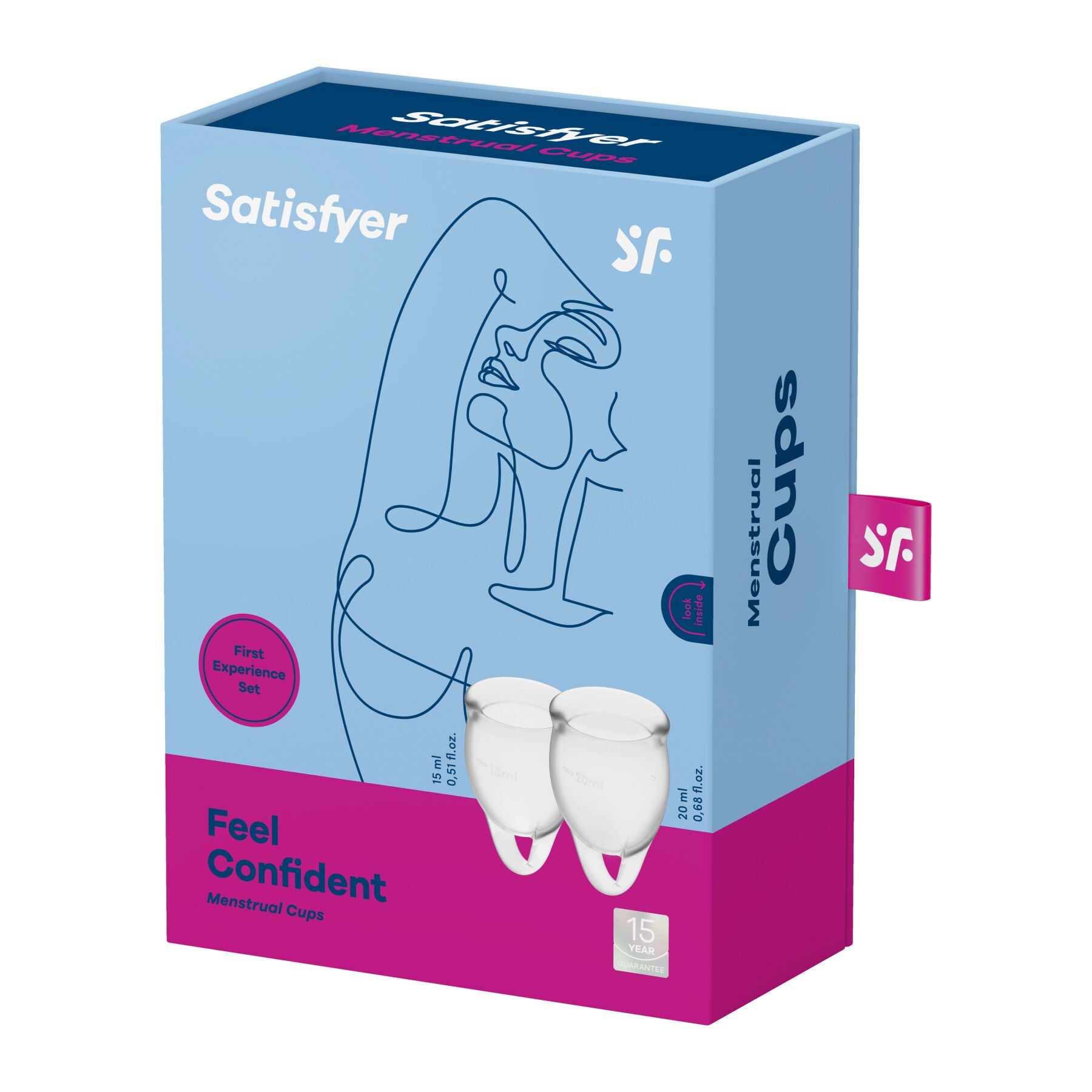 Набір менструальних чаш Satisfyer Feel Confident