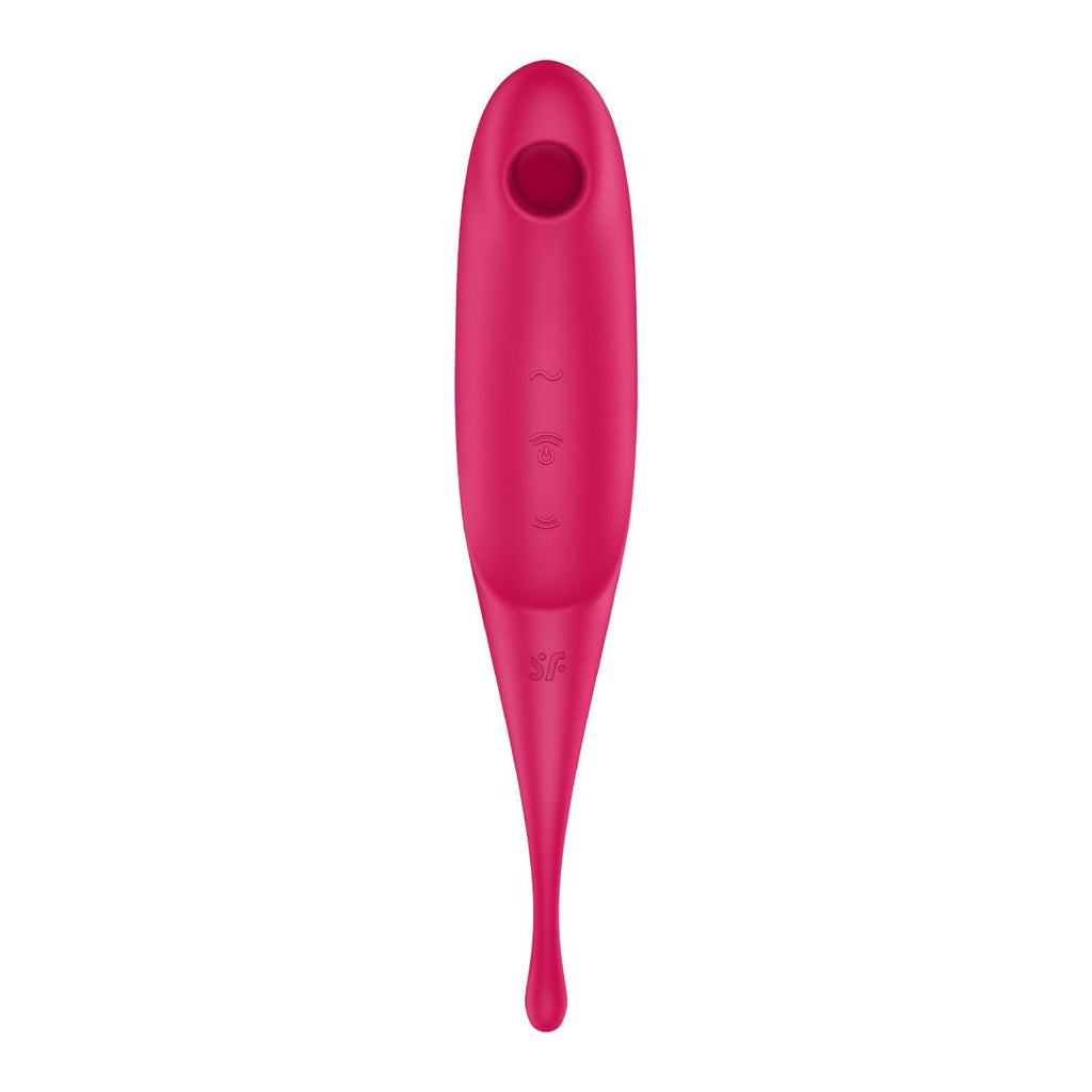 Вібратор для клітора з вакуумною стимуляцією Satisfyer Twirling Pro