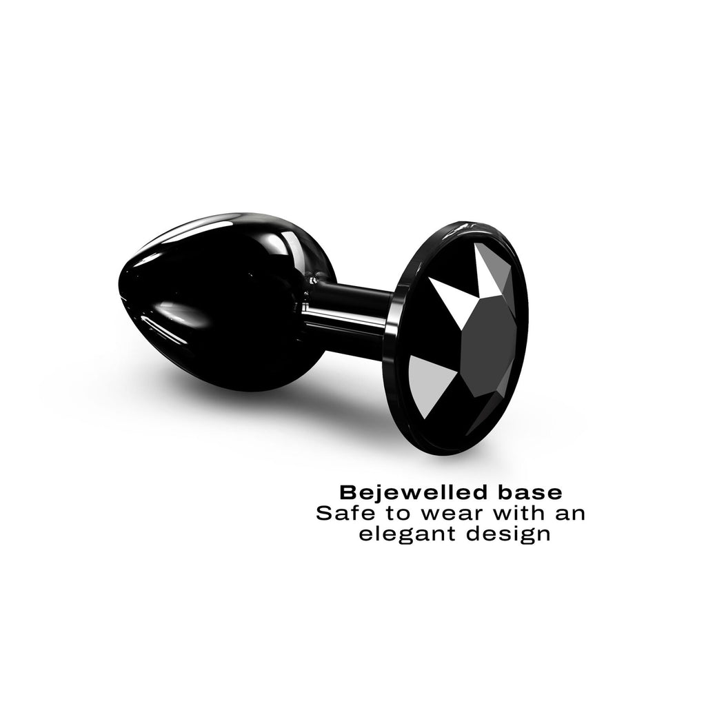 Металева анальна пробка з кристалом Dorcel Diamond Plug