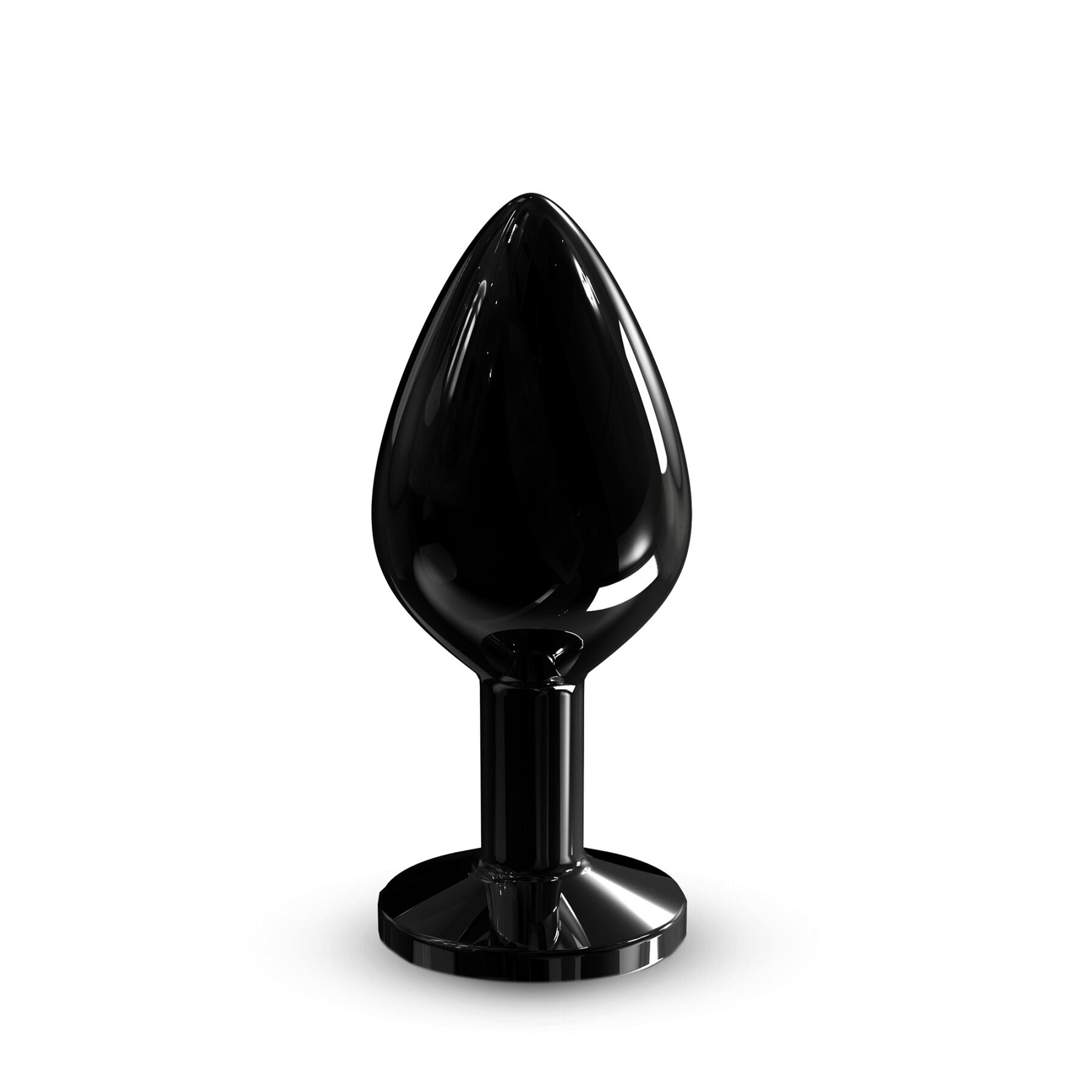 Металева анальна пробка з кристалом Dorcel Diamond Plug