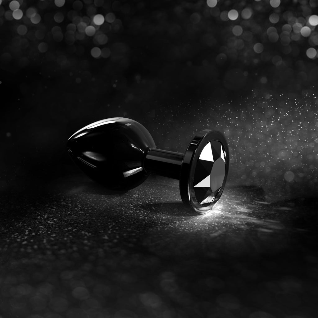 Металева анальна пробка з кристалом Dorcel Diamond Plug