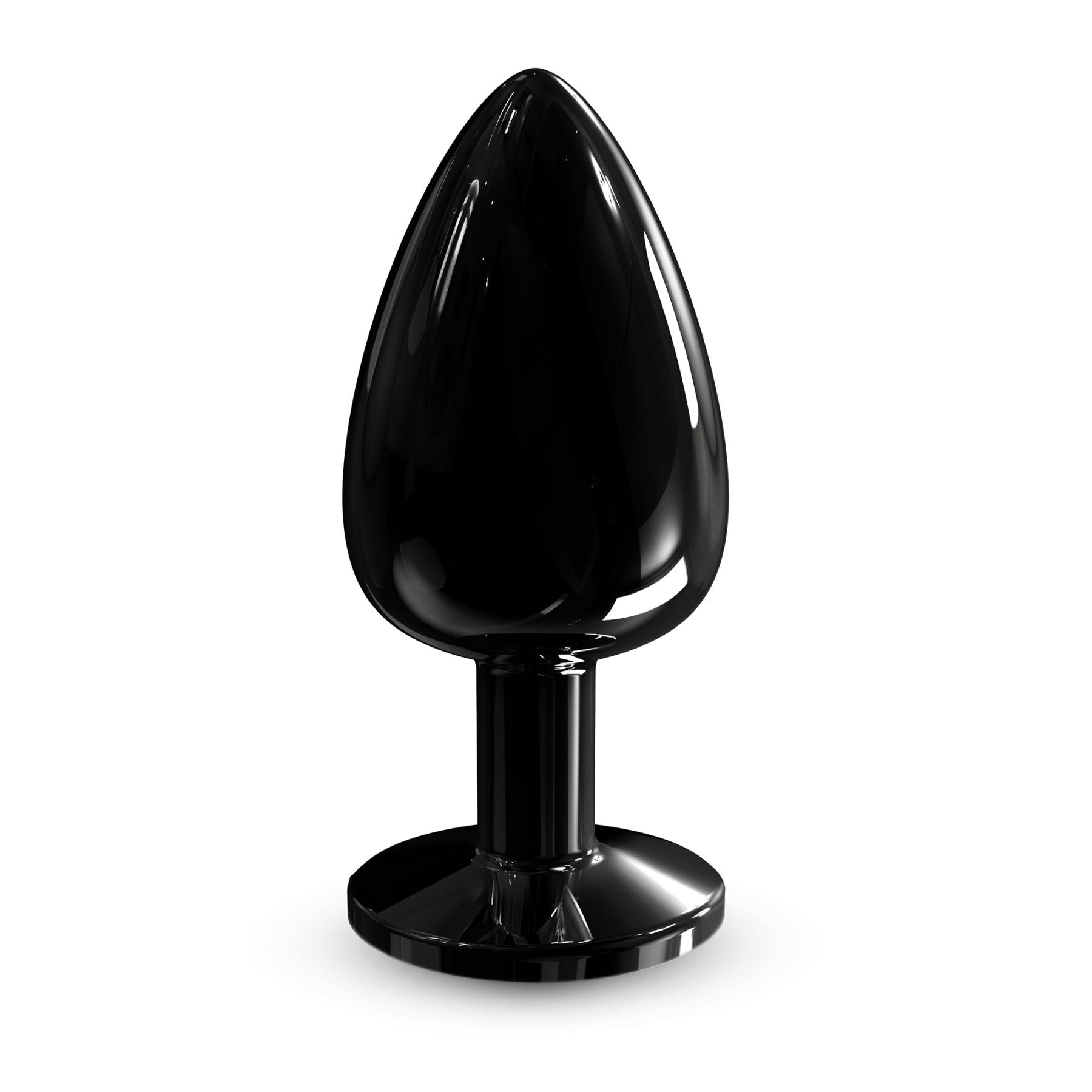 Металева анальна пробка з кристалом Dorcel Diamond Plug
