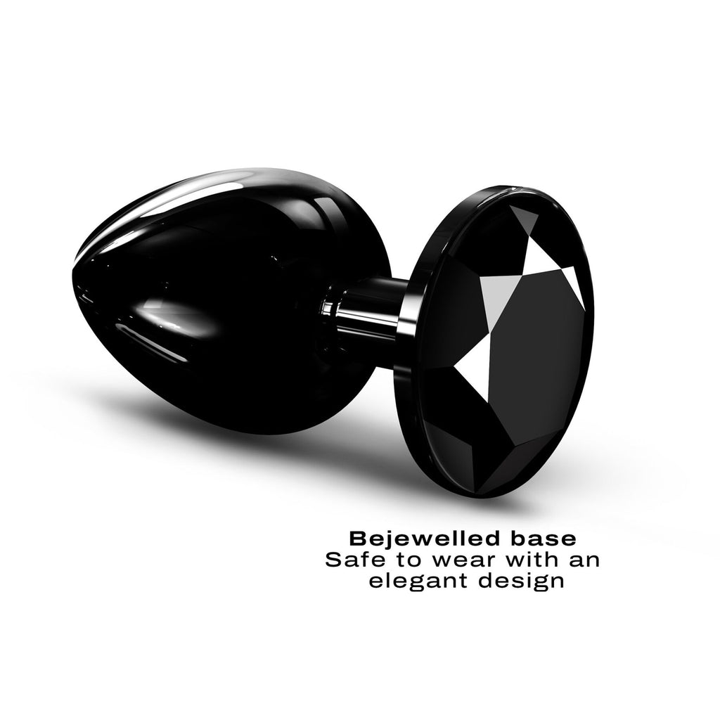Металева анальна пробка з кристалом Dorcel Diamond Plug