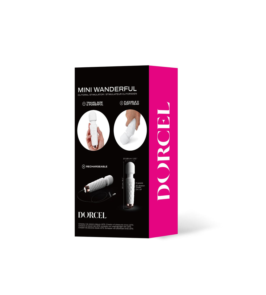 Мінівібромасажер Dorcel Wand Mini Wanderful
