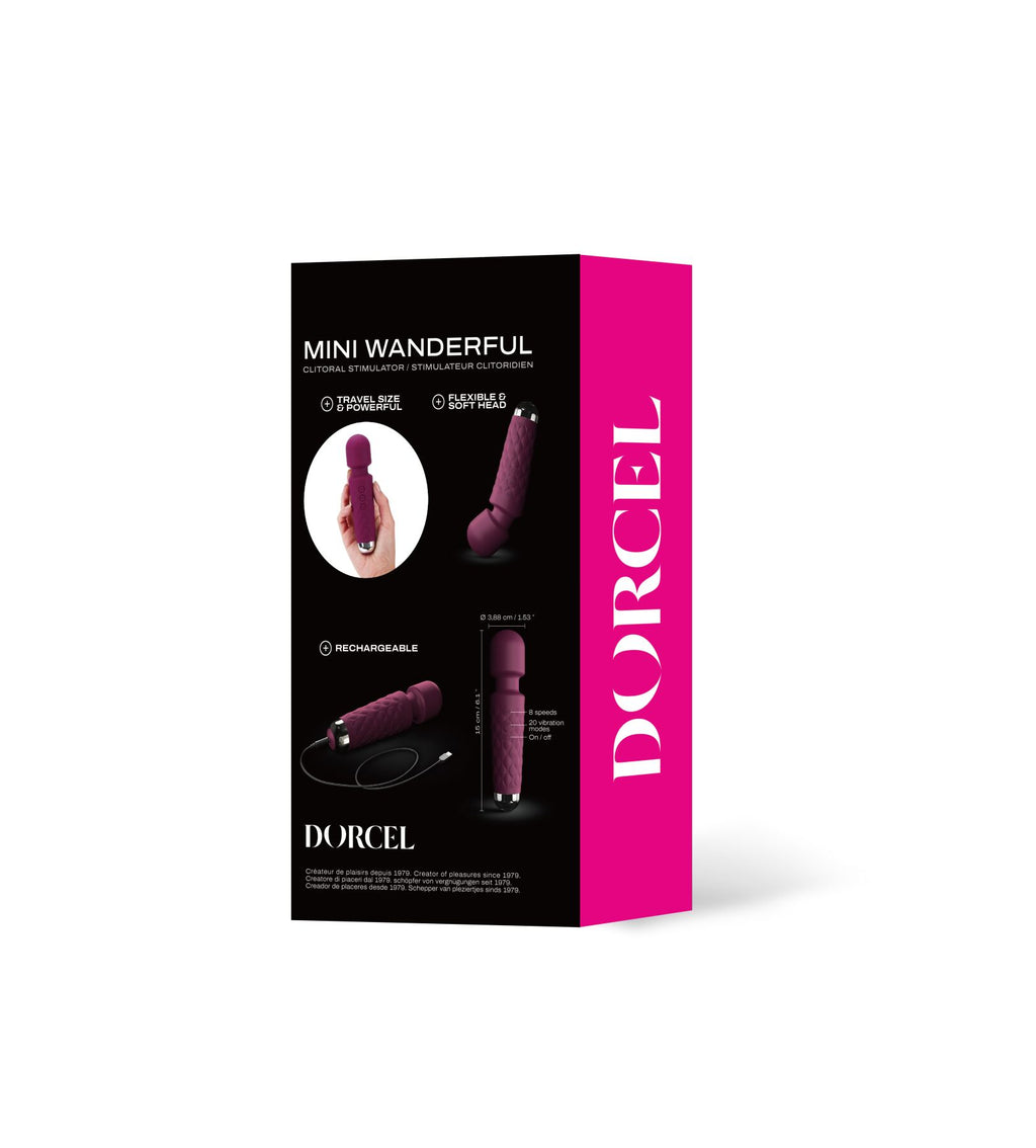 Мінівібромасажер Dorcel Wand Mini Wanderful