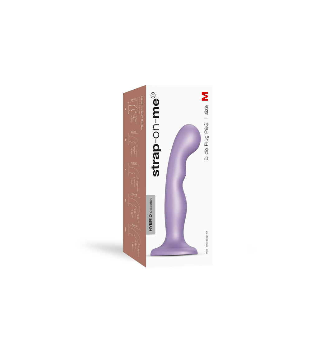 Насадка для страпона Strap-On-Me Dildo Plug P&G Dildo Plug P&G Lilas Metallic