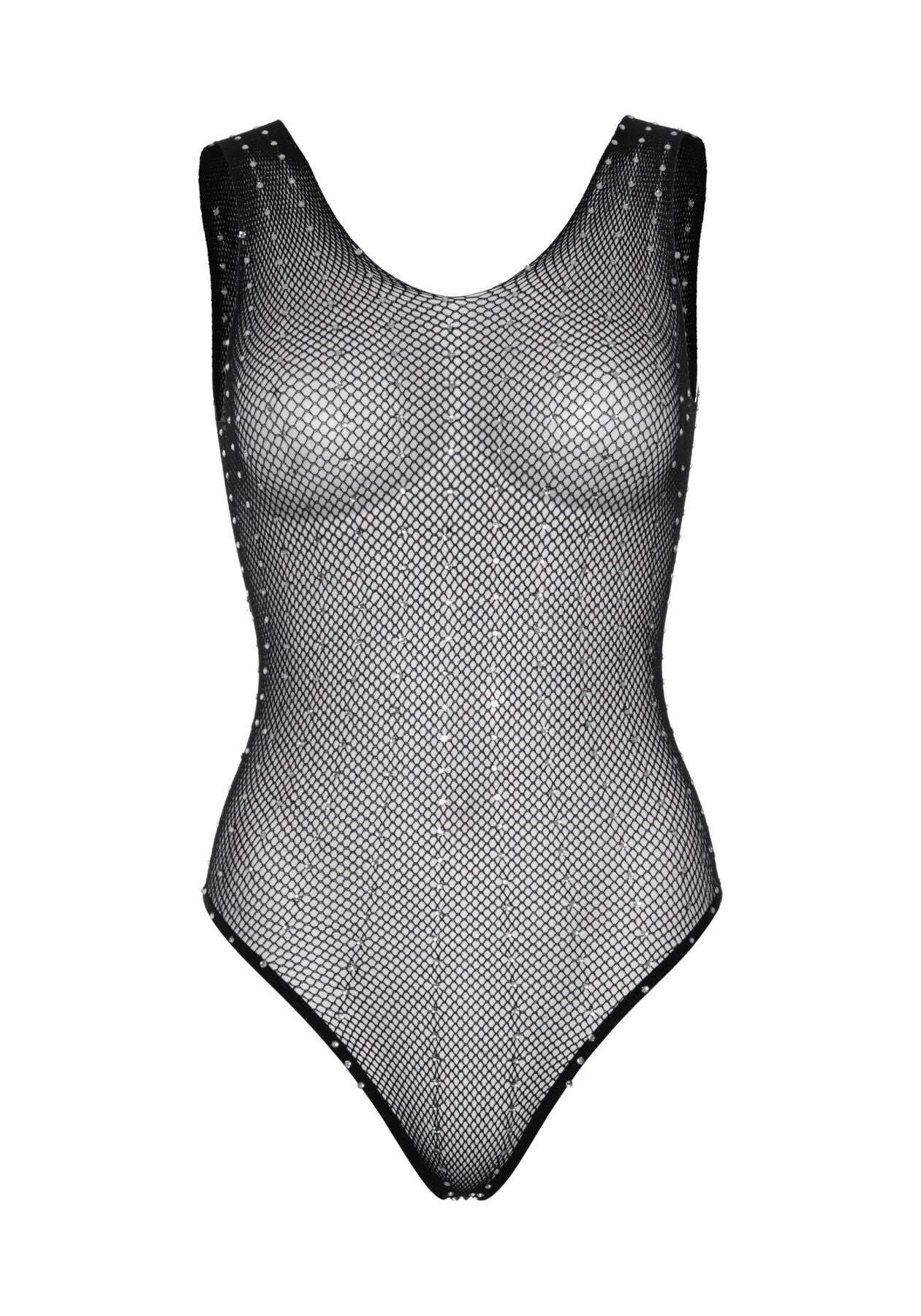 Білизна Leg Avenue Rhinestone fishnet bodysuit