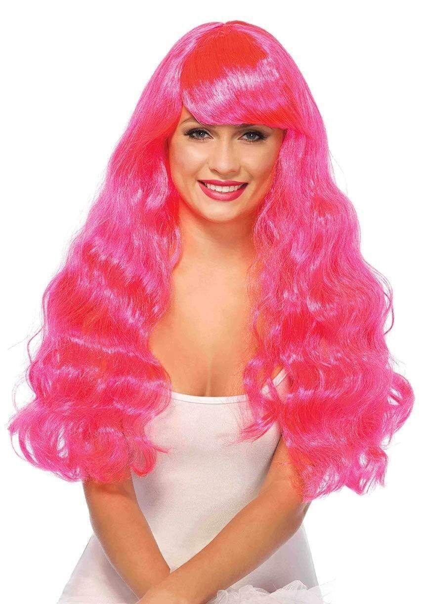 Білизна Leg Avenue Neon Star Long Wavy Wig