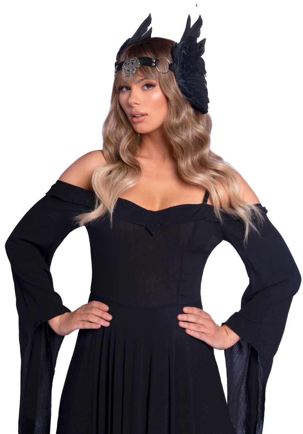 Пов’язка на голову з крилами Leg Avenue Feather headband