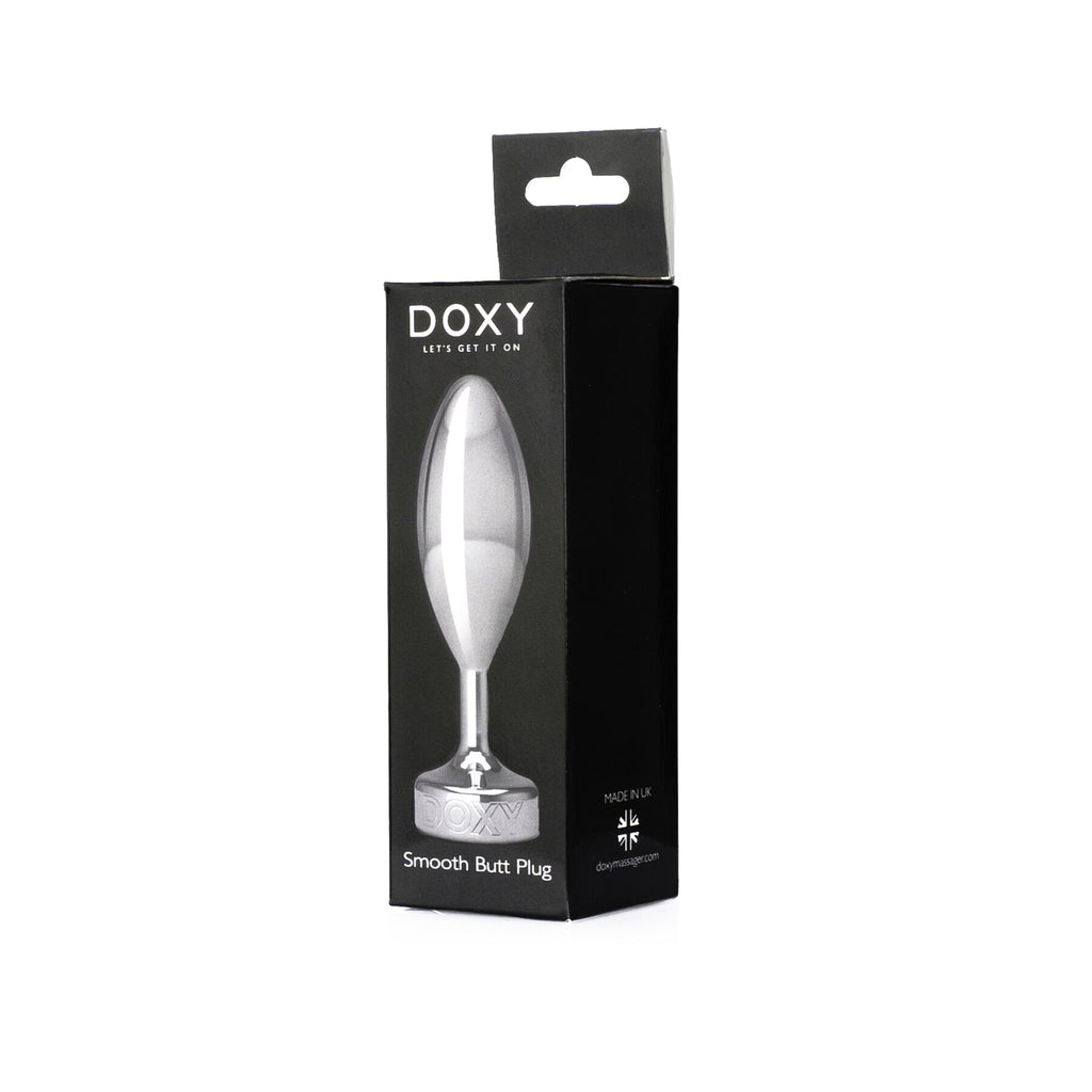 Металева анальна пробка Doxy Butt Plug SMOOTH