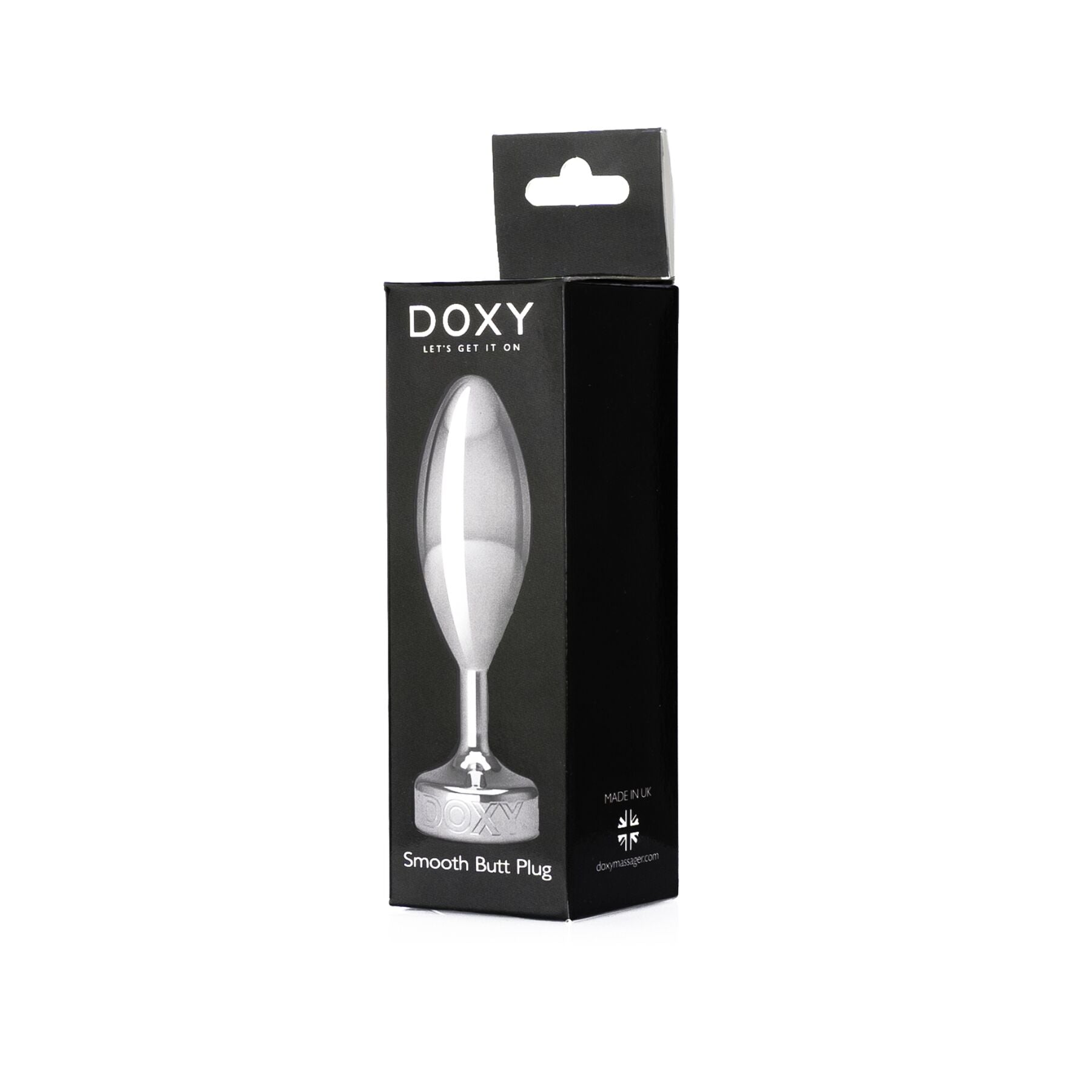Металева анальна пробка Doxy Butt Plug SMOOTH