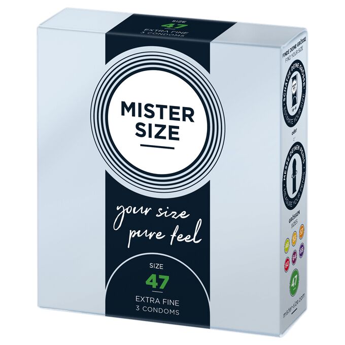 Презервативи Mister Size pure feel - 47