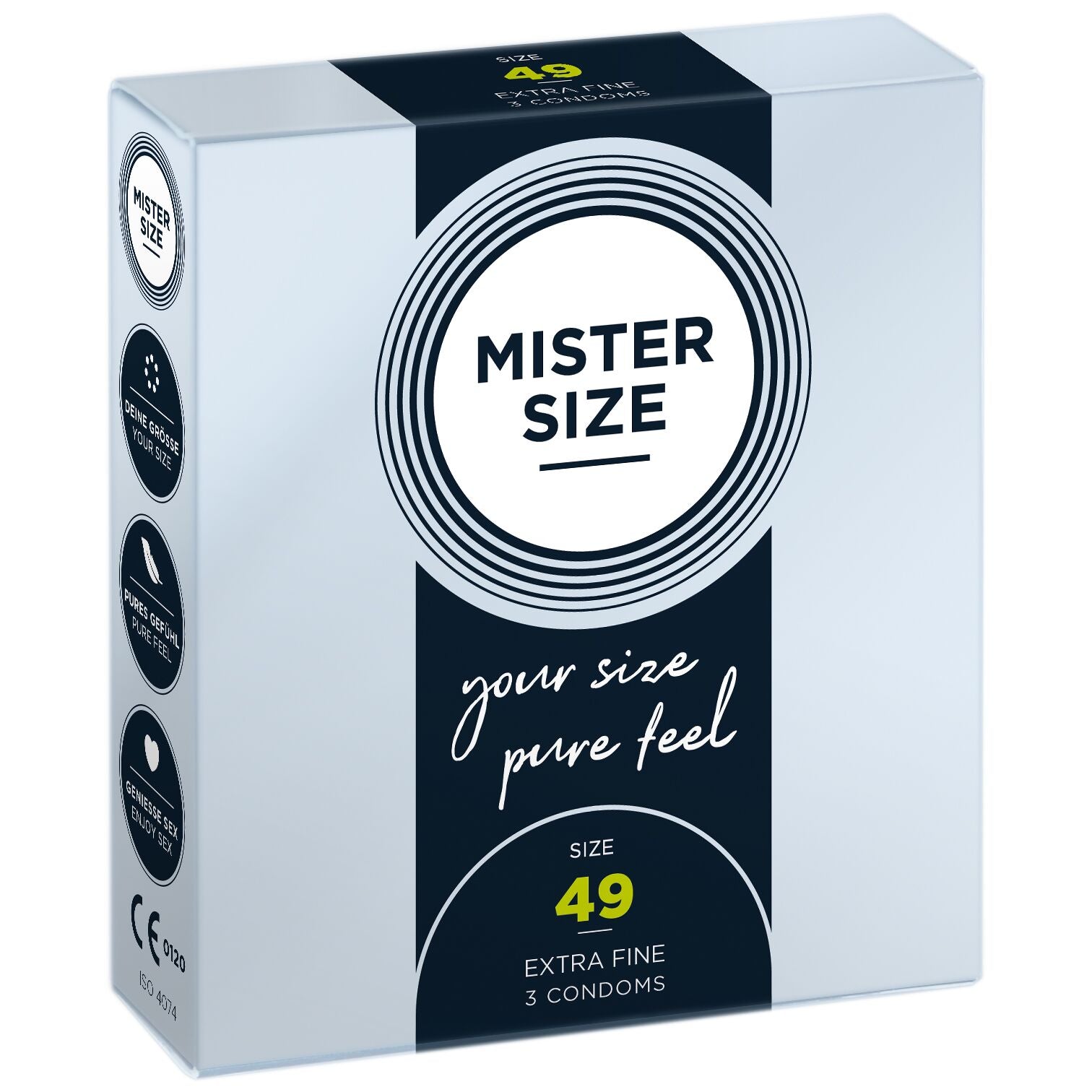 Презервативи Mister Size pure feel - 49
